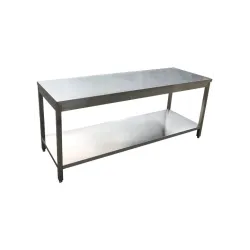Table inox AISI 304 démontable et personnalisable