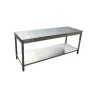 Table inox AISI 304 démontable et personnalisable