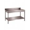 Table inox ferritique personnalisable