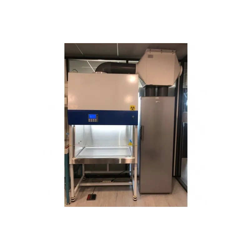 Hotte biologique PSM avec caisson de filtration des vapeurs toxiques