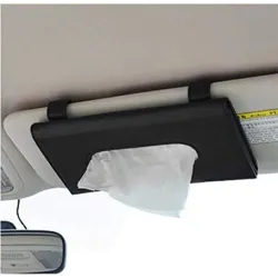 Distributeur de lingettes ou mouchoirs pour pare soleil