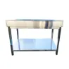 Table inox ferritique personnalisable