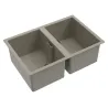 Double cuve PP 60x90 cm pour laboratoire
