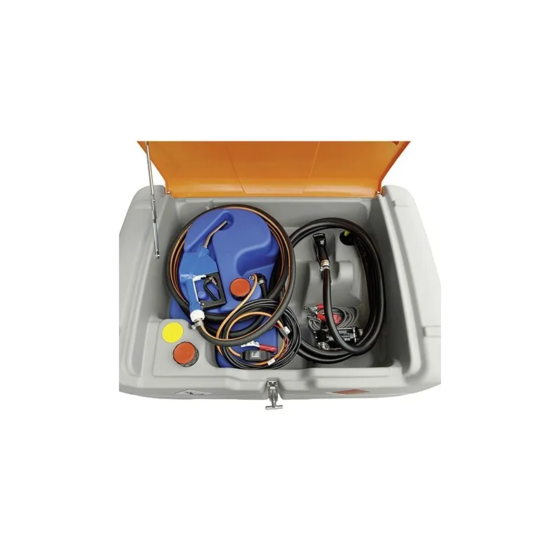 Station mobile 2 en 1 Gasoil et AdBlue avec pompe automatique