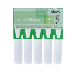 Recharge ampoules de lavage oculaire PLUM QuickRinse