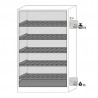 Armoire de stockage sécurisé pour batteries au lithium - anti feu