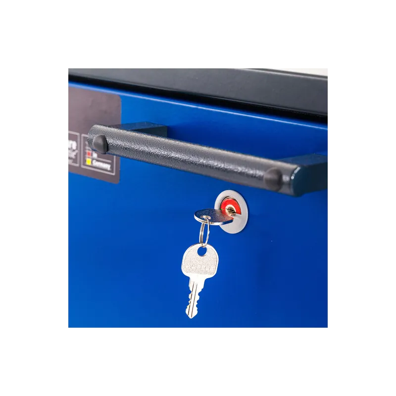 Armoire de rechargement sous paillasse pour batterie lithium