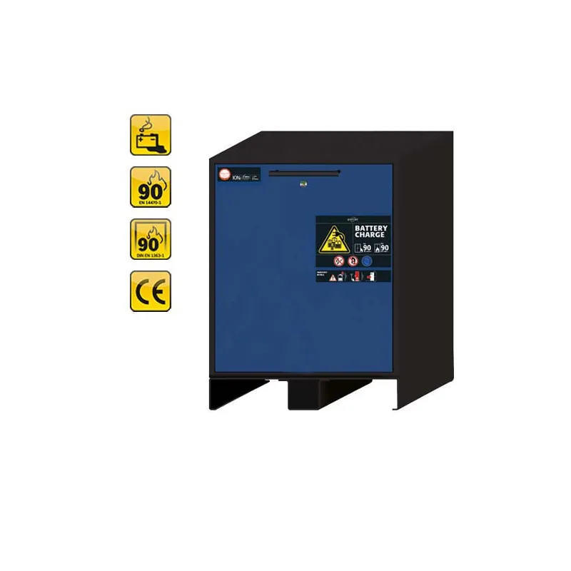 Armoire de rechargement sous paillasse pour batterie lithium