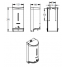 Distributeur automatique de savon ou gel hydroalcoolique - PRESTO