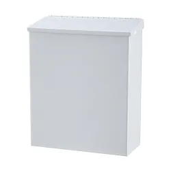 Poubelle inox ou acier avec accroche murale - PRESTO