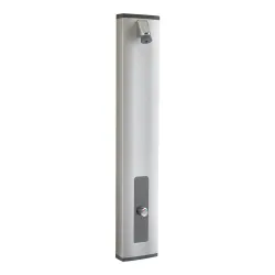 Douche murale avec panneau temporisé par mitigeur - Presto