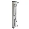 Douche murale avec panneau temporisé par mitigeur - Presto