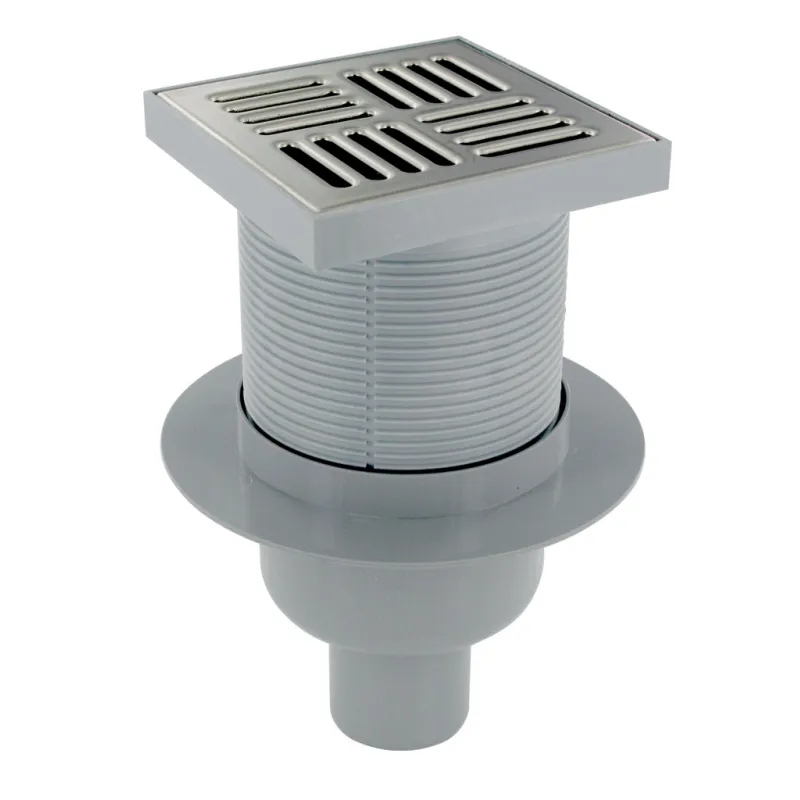 Siphon pour sol de douche individuelle ou collective - Presto