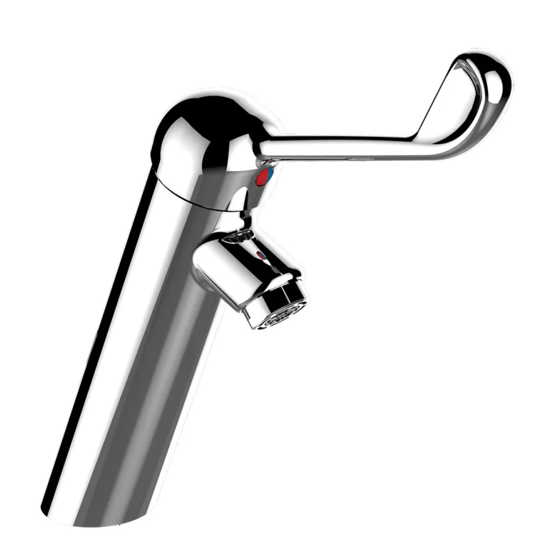 Mitigeur lavabo monotrou avec manette au choix et norme médical - Presto