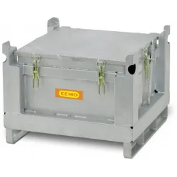Coffre de transport de batteries aux lithium endommagées - CEMO