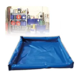 Bac souple de rétention en matière PVC avec montage express - CEMO