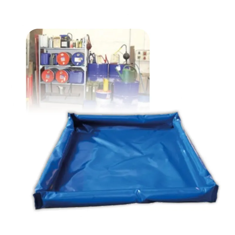 Bac souple de rétention en matière PVC avec montage express - CEMO
