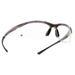 Lunettes de sécurité Bollé CONTOUR verres incolores fumé ESP polarized