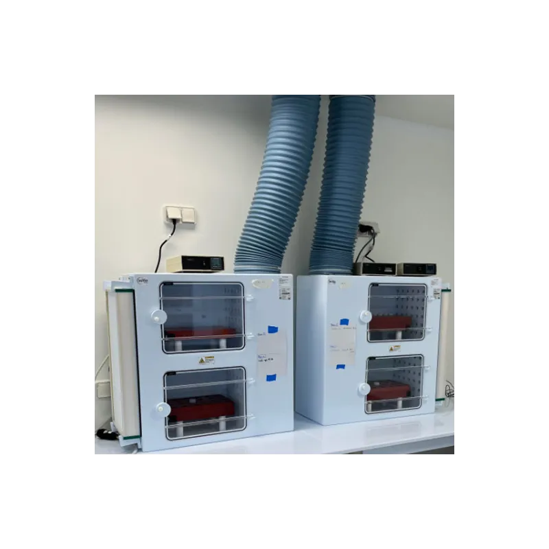 Enceinte d'évaporation ultraporpre avec filtre HEPA H14