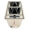 Caisson de filtration à charbon actif avec double filtration chimique