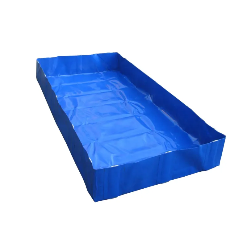 Bac de rétention souple en PVC renforcé de 500 L à 1750 L