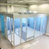 Salle blanche de qualité ISO6 à ISO8 avec environnement ultra propre
