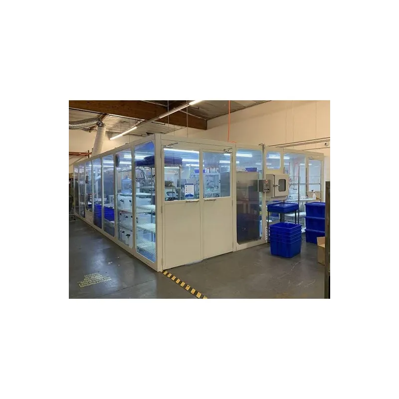 Salle blanche de qualité ISO6 à ISO8 avec environnement ultra propre