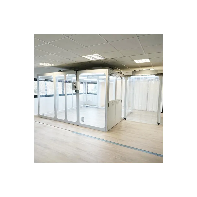 Salle blanche de qualité ISO6 à ISO8 avec environnement ultra propre