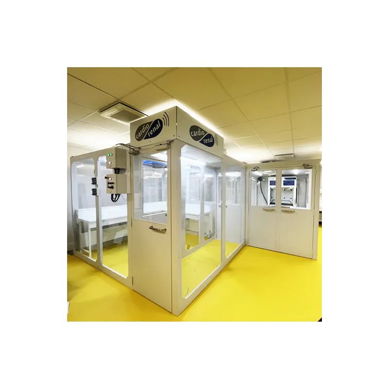 Salle blanche de qualité ISO6 à ISO8 avec environnement ultra propre