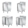 Meuble de rangement inox pour laboratoires, cuisines, hôpitaux et industries