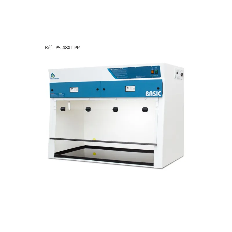 Hotte aspirante de laboratoire avec filtration - Air science