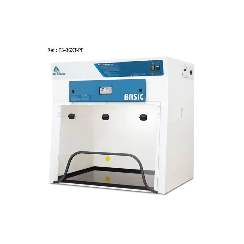 Hotte aspirante de laboratoire avec filtration - Air science
