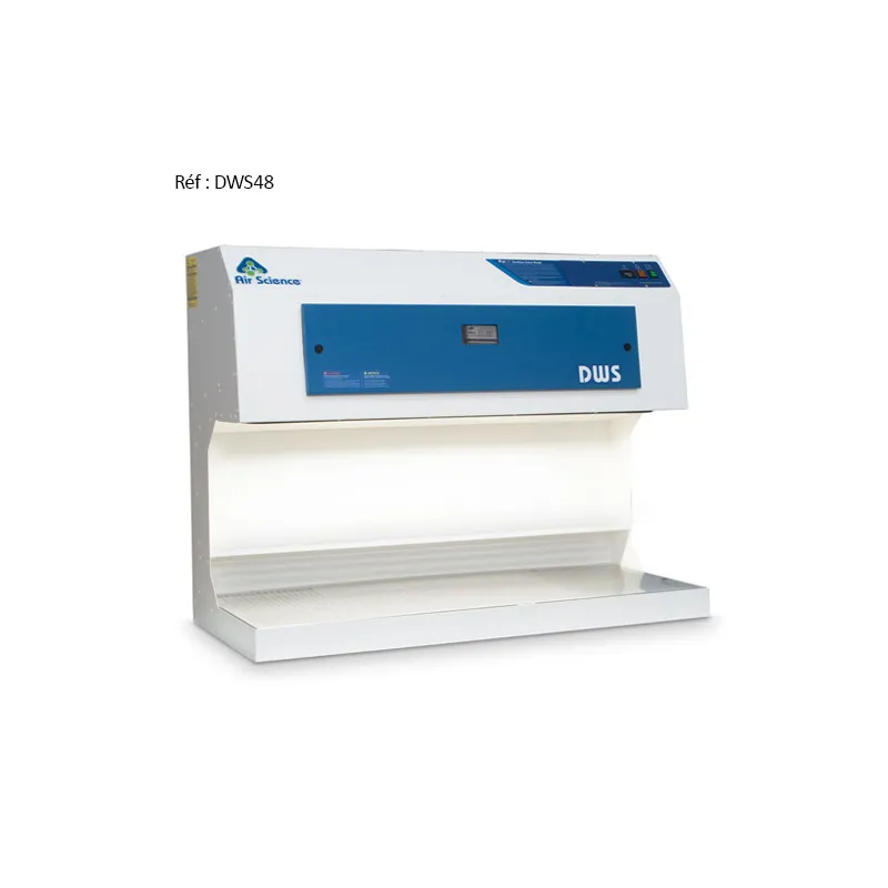 Hotte d'aspiration et filtration (etraf) par plan de travail
