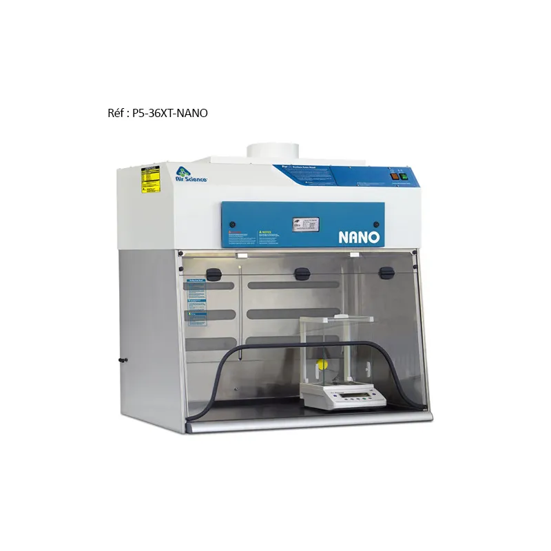 Hotte à filtration pour la captation et traitement des nanoparticules