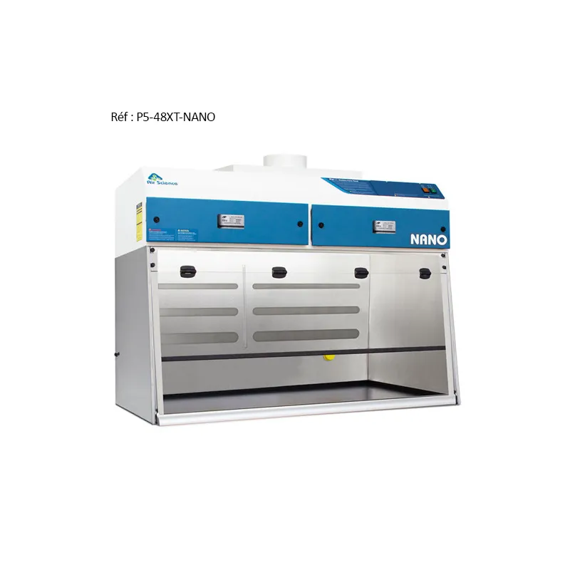 Hotte à filtration pour la captation et traitement des nanoparticules
