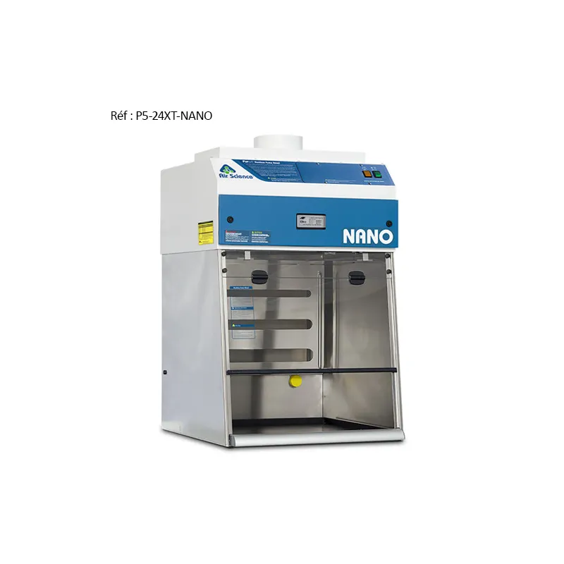 Hotte à filtration pour la captation et traitement des nanoparticules