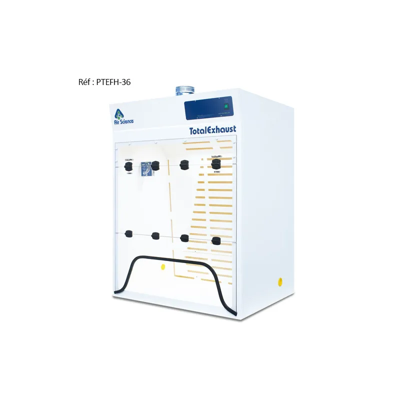 Hotte extraction totale en Polypropylène - Air science