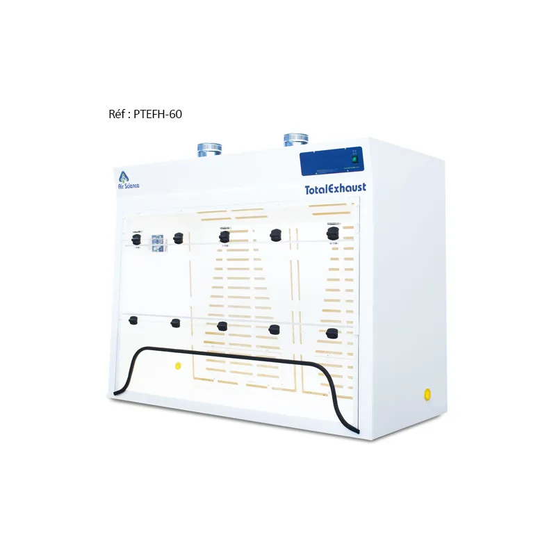 Hotte extraction totale en Polypropylène - Air science