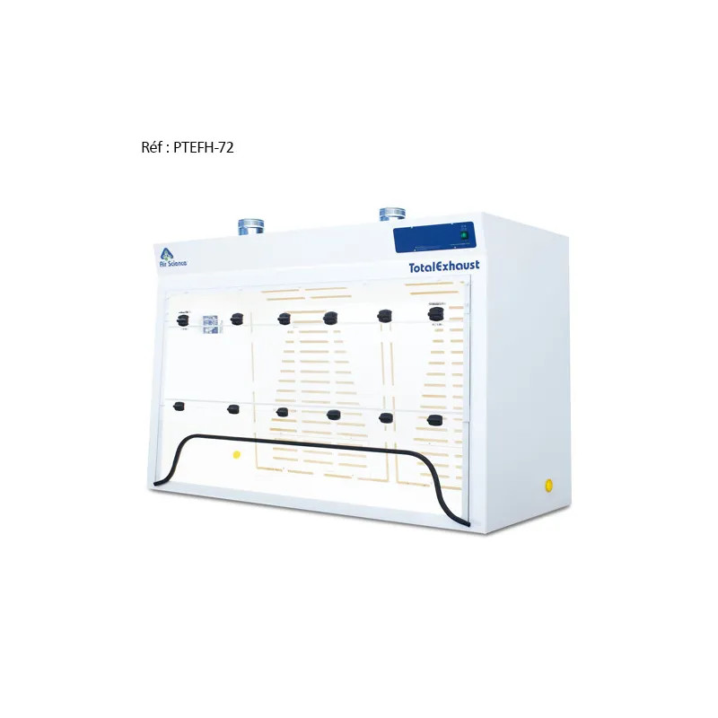 Hotte extraction totale en Polypropylène - Air science