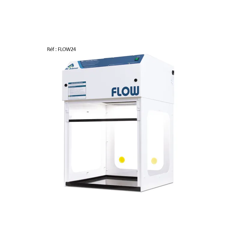Hotte à flux laminaire vertical Hepa pour protection particulaires