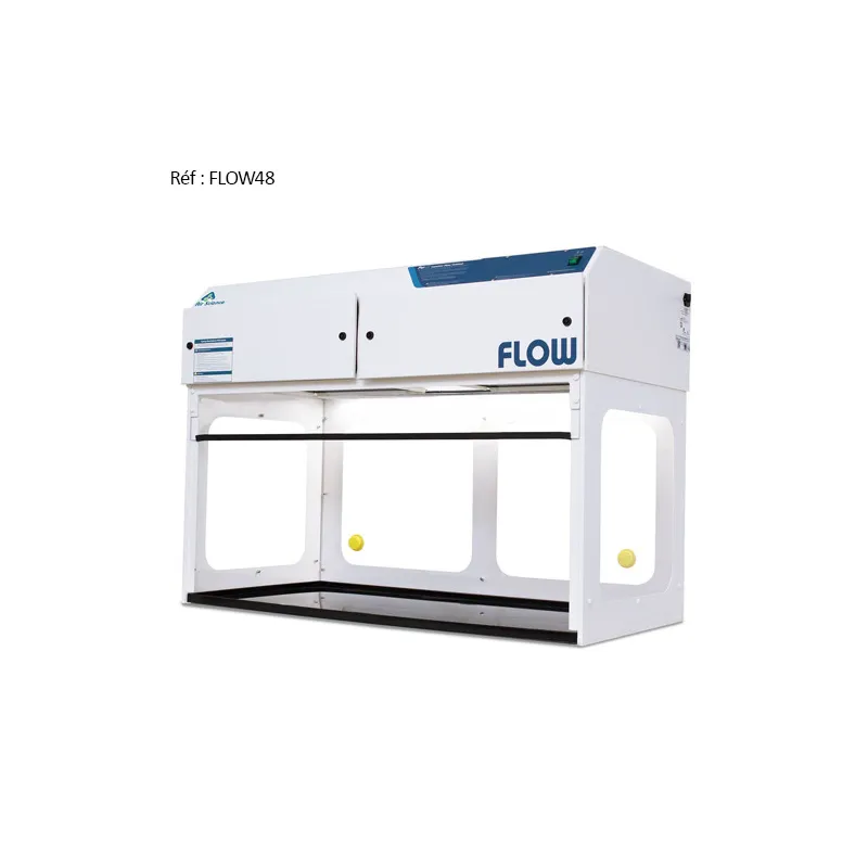 Hotte à flux laminaire vertical Hepa pour protection particulaires