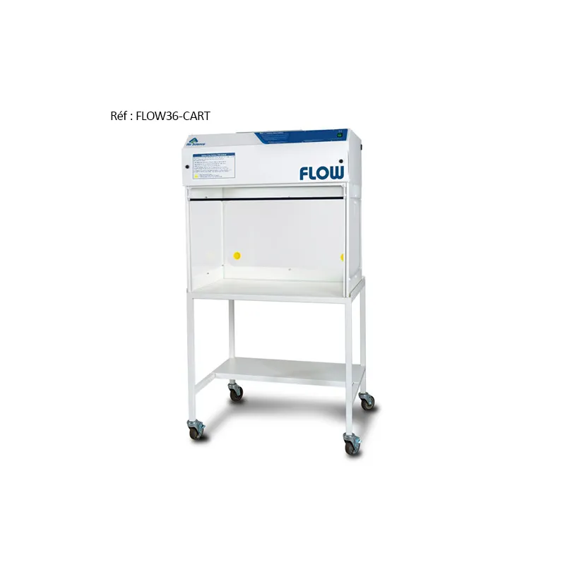 Hotte à flux laminaire vertical Hepa pour protection particulaires