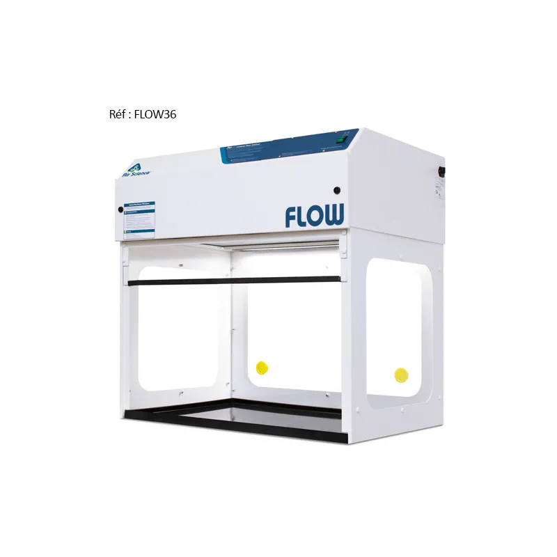 Hotte à flux laminaire vertical Hepa pour protection particulaires