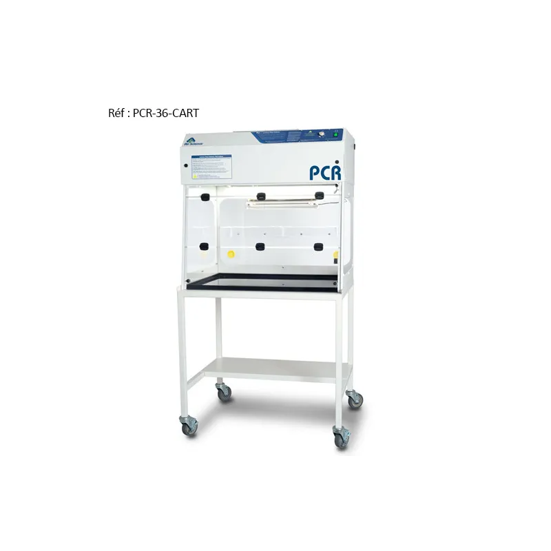 Hottes PCR Purair Air science pour environnement de travail stérile