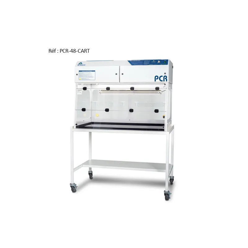 Hottes PCR Purair Air science pour environnement de travail stérile