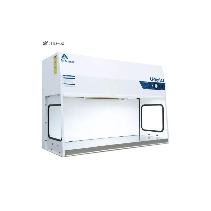 Hotte à flux laminaire horizontal Air science ultra propreté Sécurité