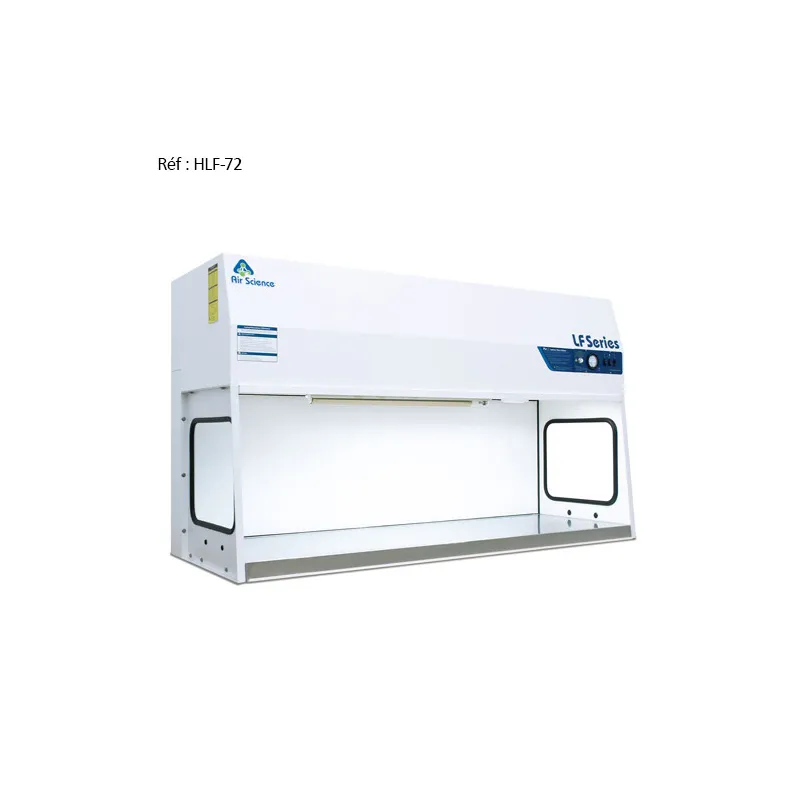 Hotte à flux laminaire horizontal Air science ultra propreté Sécurité
