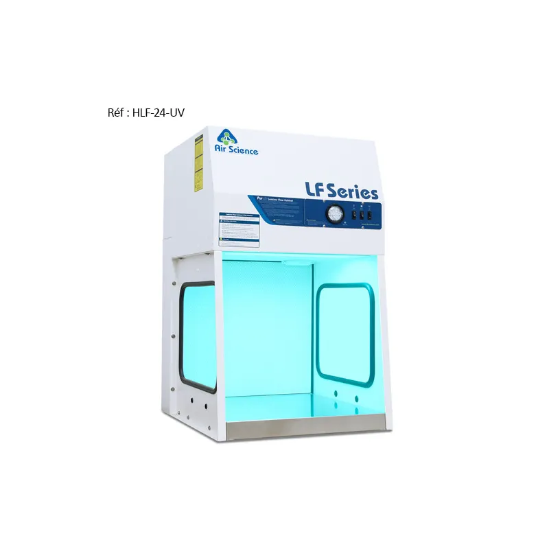 Hotte à flux laminaire horizontal Air science ultra propreté Sécurité