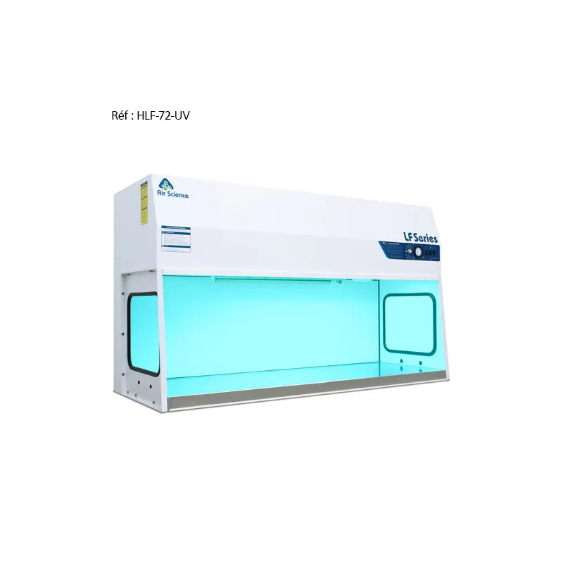 Hotte à flux laminaire horizontal Air science ultra propreté Sécurité