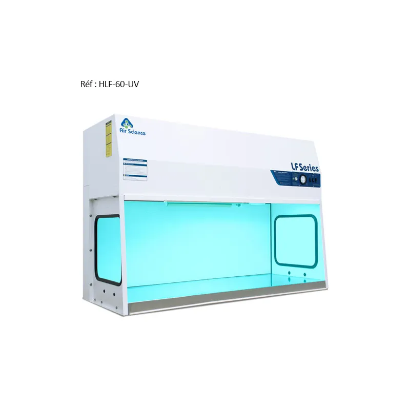 Hotte à flux laminaire horizontal Air science ultra propreté Sécurité